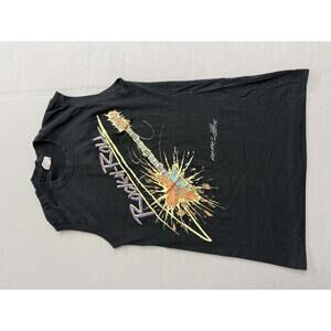 Vintage Wild Oats T-shirt Rock-N-Roll 1984 Glow n Dark -M